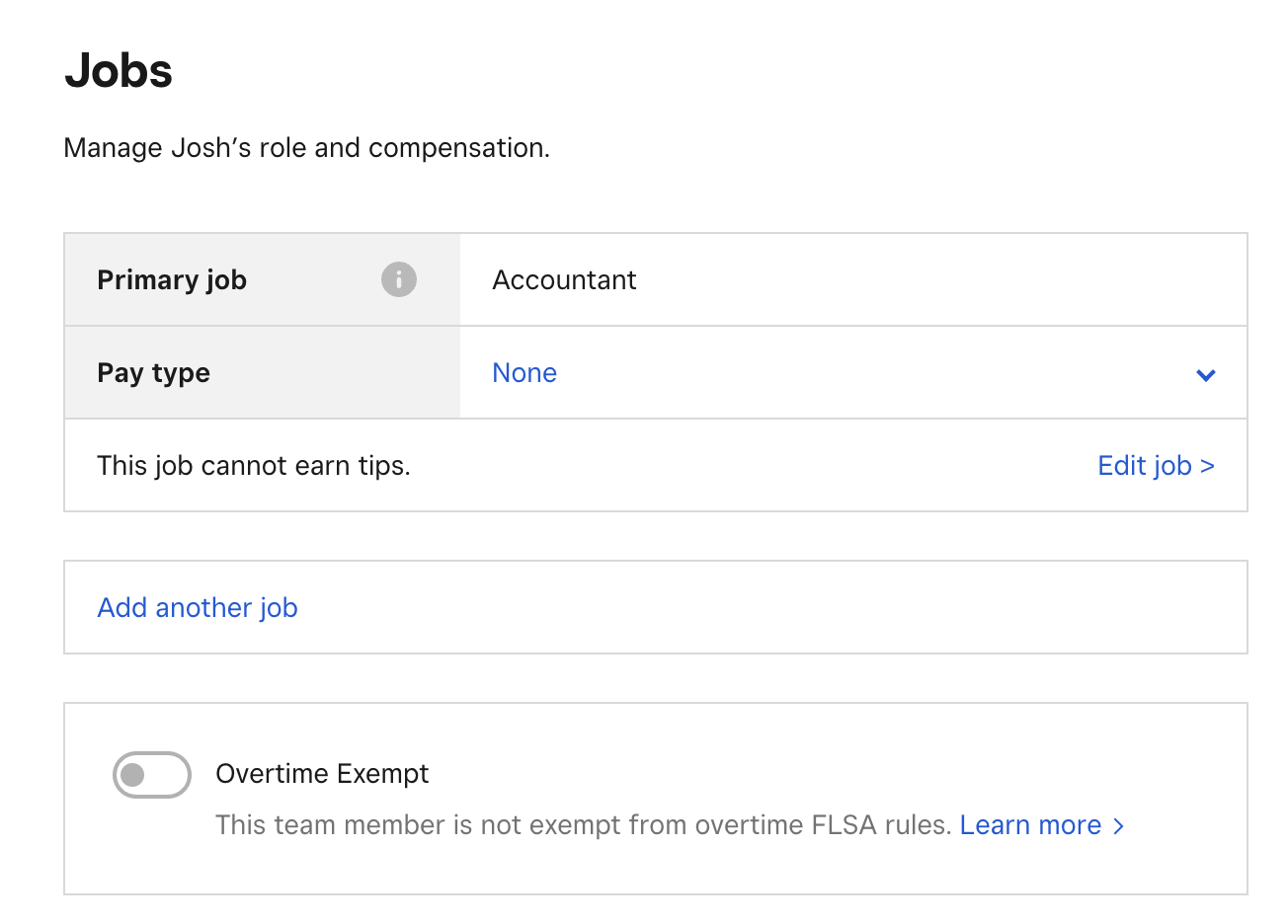 Square Accountant Job