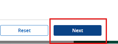 Next Button in Chase Business